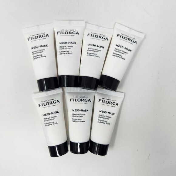 Lot of 7 Filorga Meso Mask Smoothing Radiance Mask 15ml/ .5 fl oz Travel Size - Picture 1 of 6
